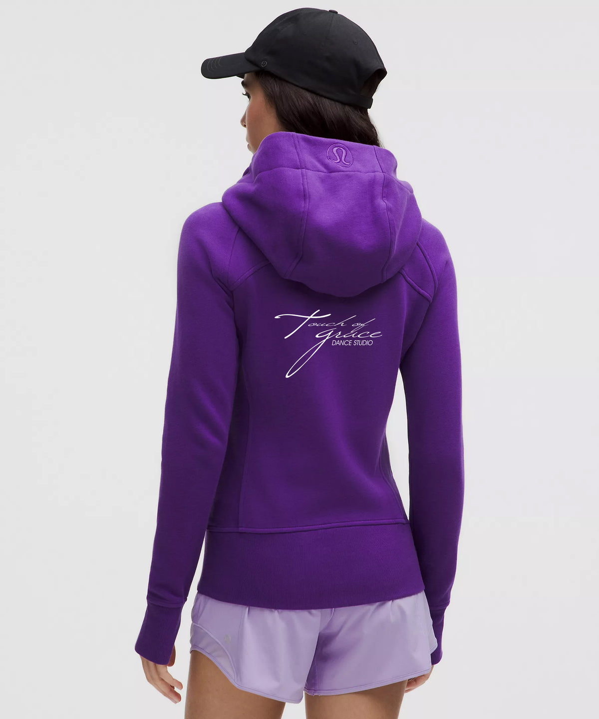 Touch of Grace - Embroidered Personalization - Lululemon Jacket