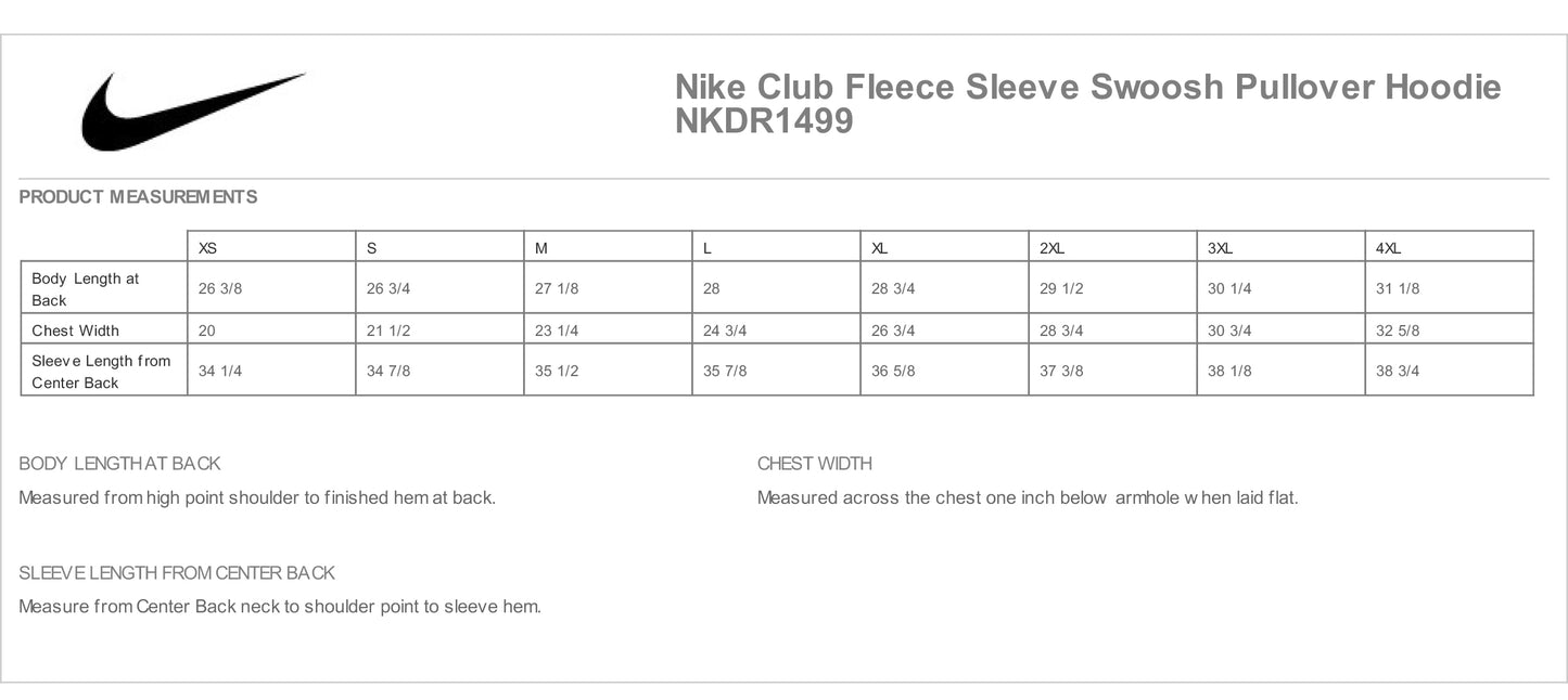 Embroidered Hooded Sweatshirt Nike - Unisex