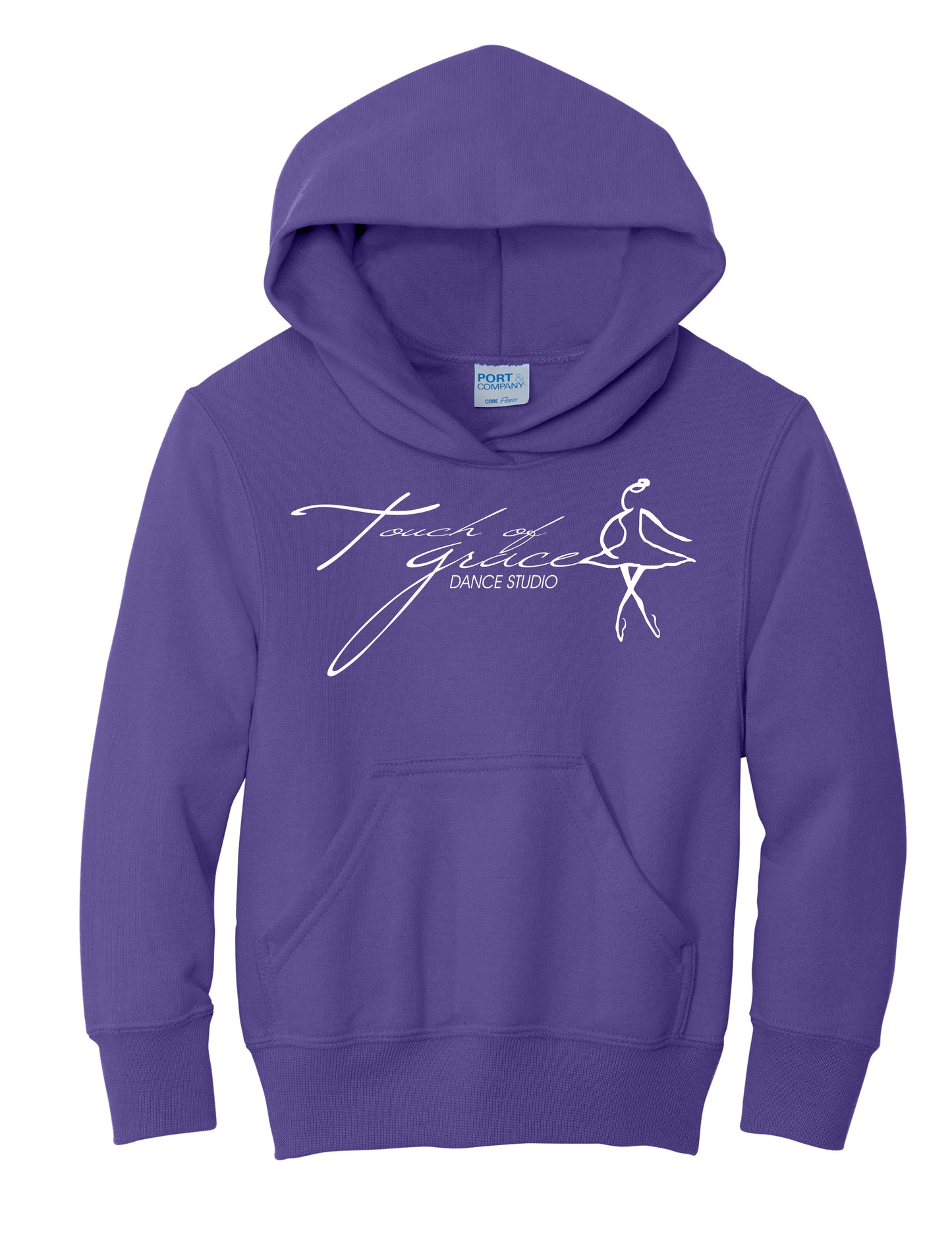 Touch of Grace - NEW Glitter Hooded Sweatshirt - Youth