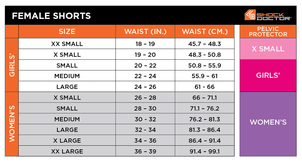 Mites - GIRL'S LOOSE HOCKEY SHORT WITH PELVIC PROTECTOR - Women's/Girl's