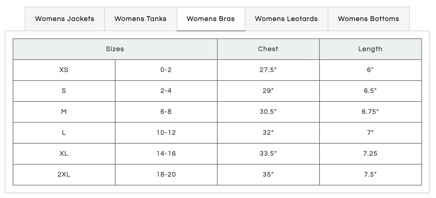 Touch of Grace - Racerback Bra - Women's/Girl's
