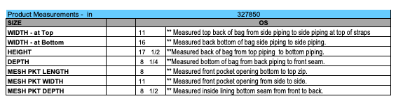 HFSA - Backpack