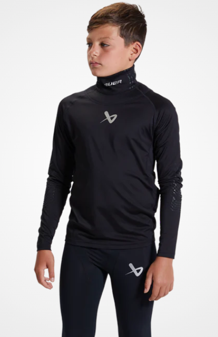 HHA - BAUER LS CUT-RESISTANT NECK PROTECT BASE LAYER - Senior/Youth/Women's
