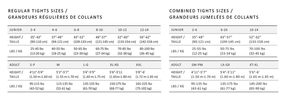 HFSA - #3338 Suntan Performance Tights (over boot) - Adult/Child