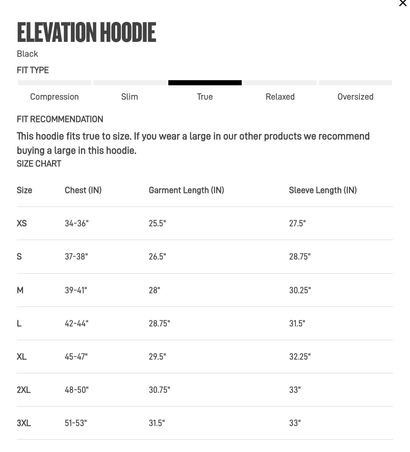 HSBL - Embroidered UNRL Elevation Team Hoodie (suggested player apparel) - Adult