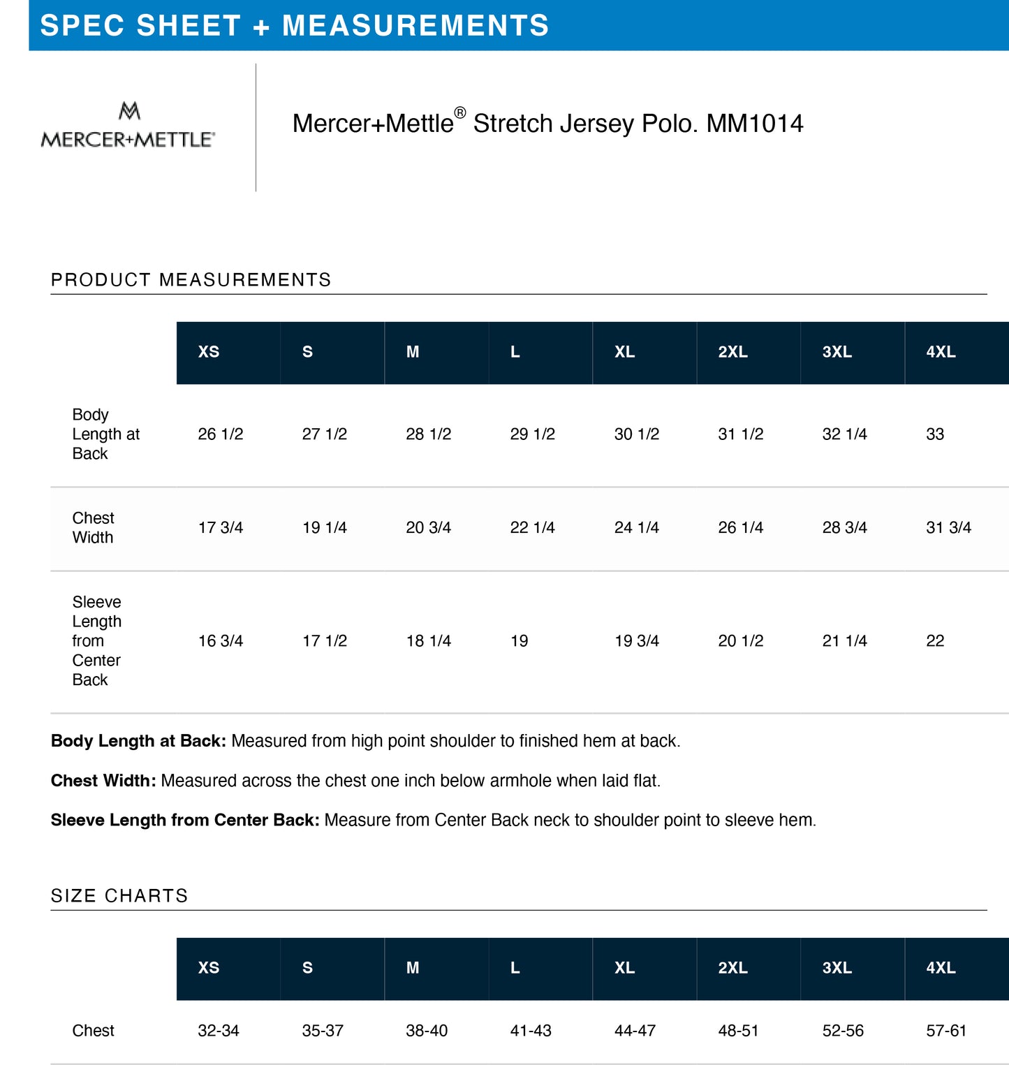 The Lineup- Stretch Jersey Polo - Men's/Women's (MM1014/5)