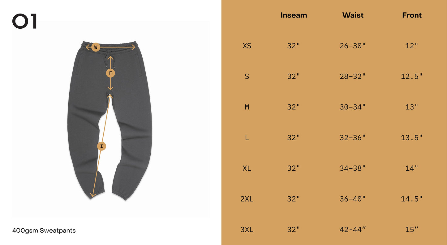 HHA LOGO Printed - Sweatpants - Adult Small - QUALITY CONTROL