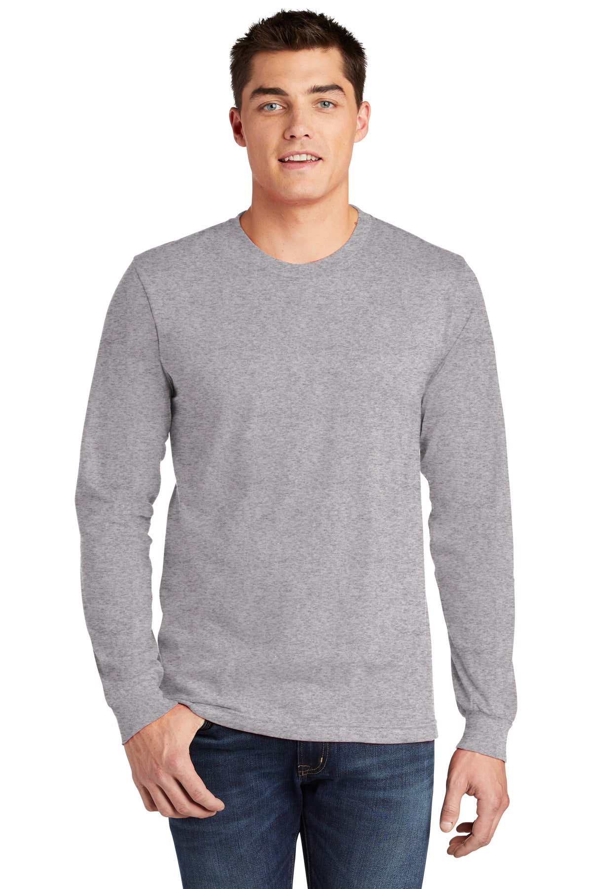 Fine Jersey Unisex Long Sleeve T-Shirt