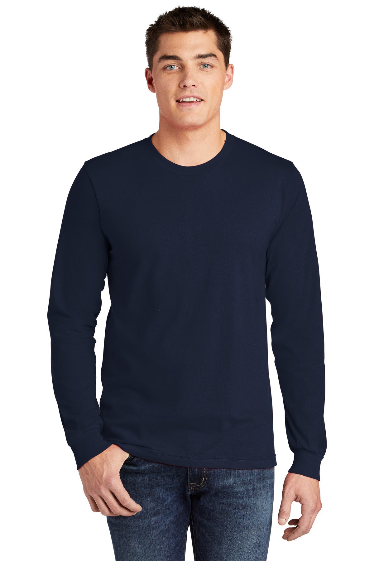 Fine Jersey Unisex Long Sleeve T-Shirt