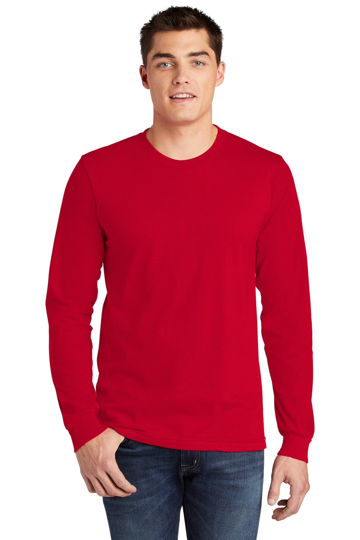 Fine Jersey Unisex Long Sleeve T-Shirt