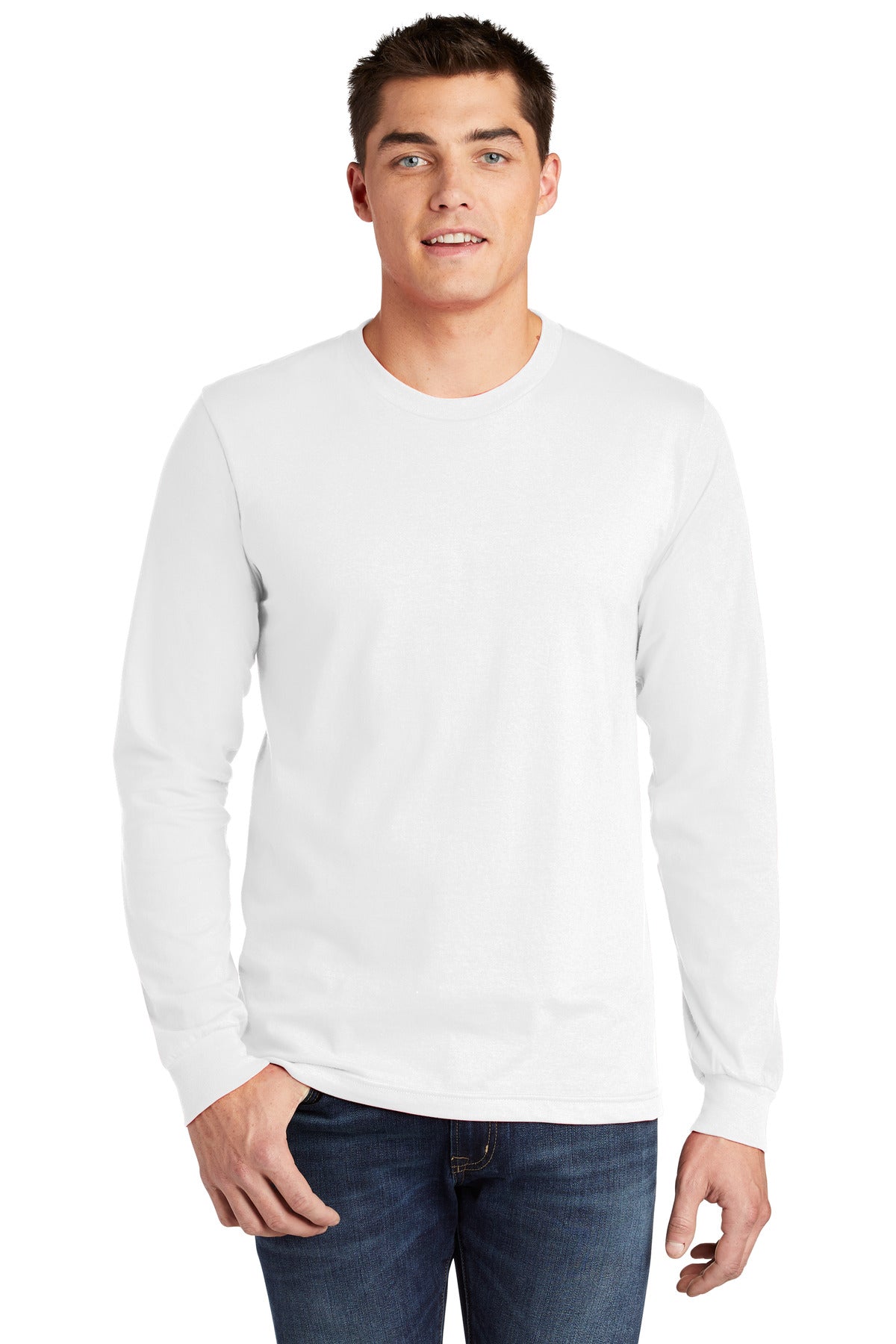 Fine Jersey Unisex Long Sleeve T-Shirt