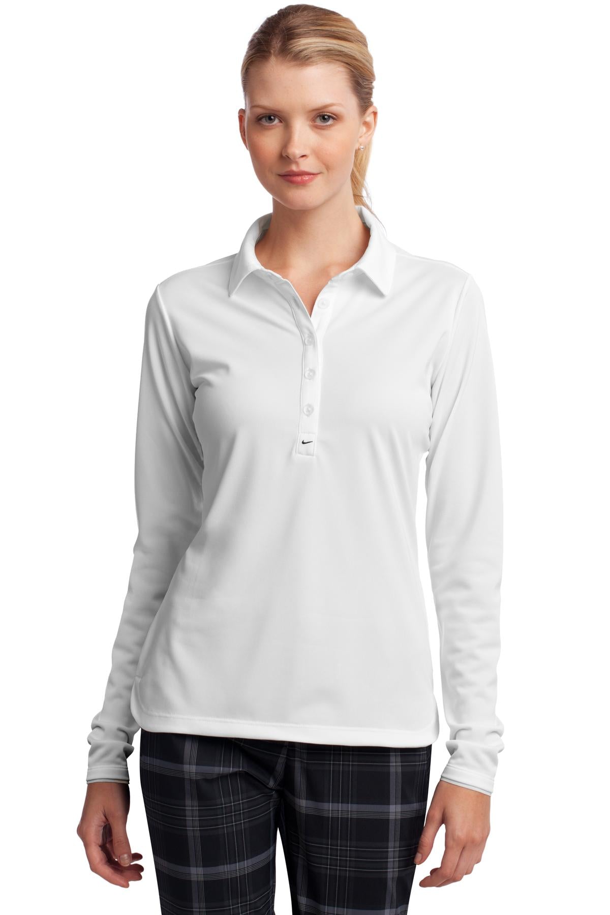 Ladies Long Sleeve Dri-FIT Stretch Tech Polo