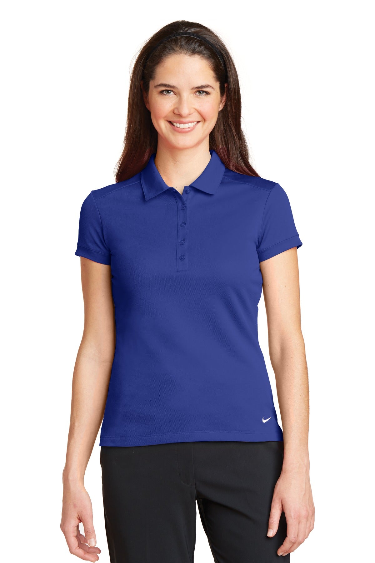 Ladies Dri-FIT Solid Icon Pique Modern Fit Polo