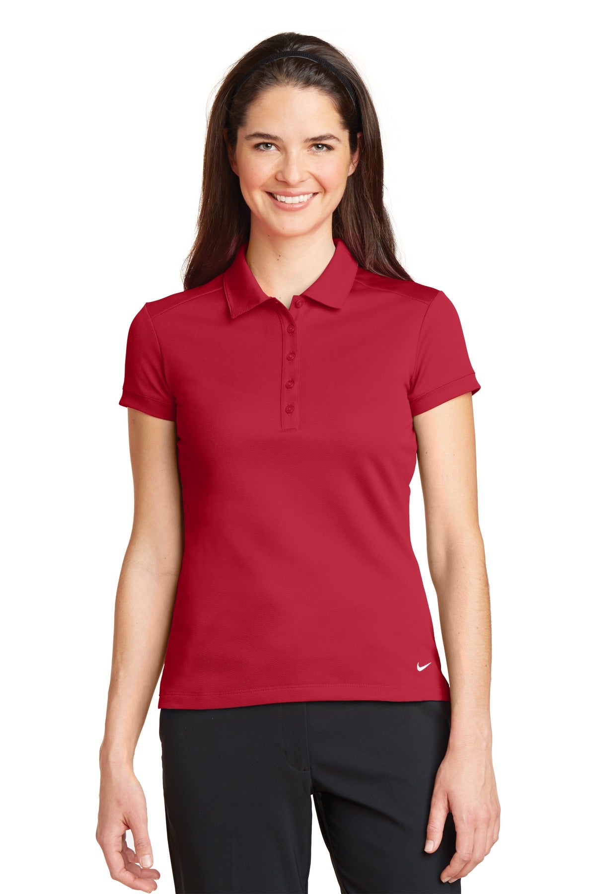 Ladies Dri-FIT Solid Icon Pique Modern Fit Polo