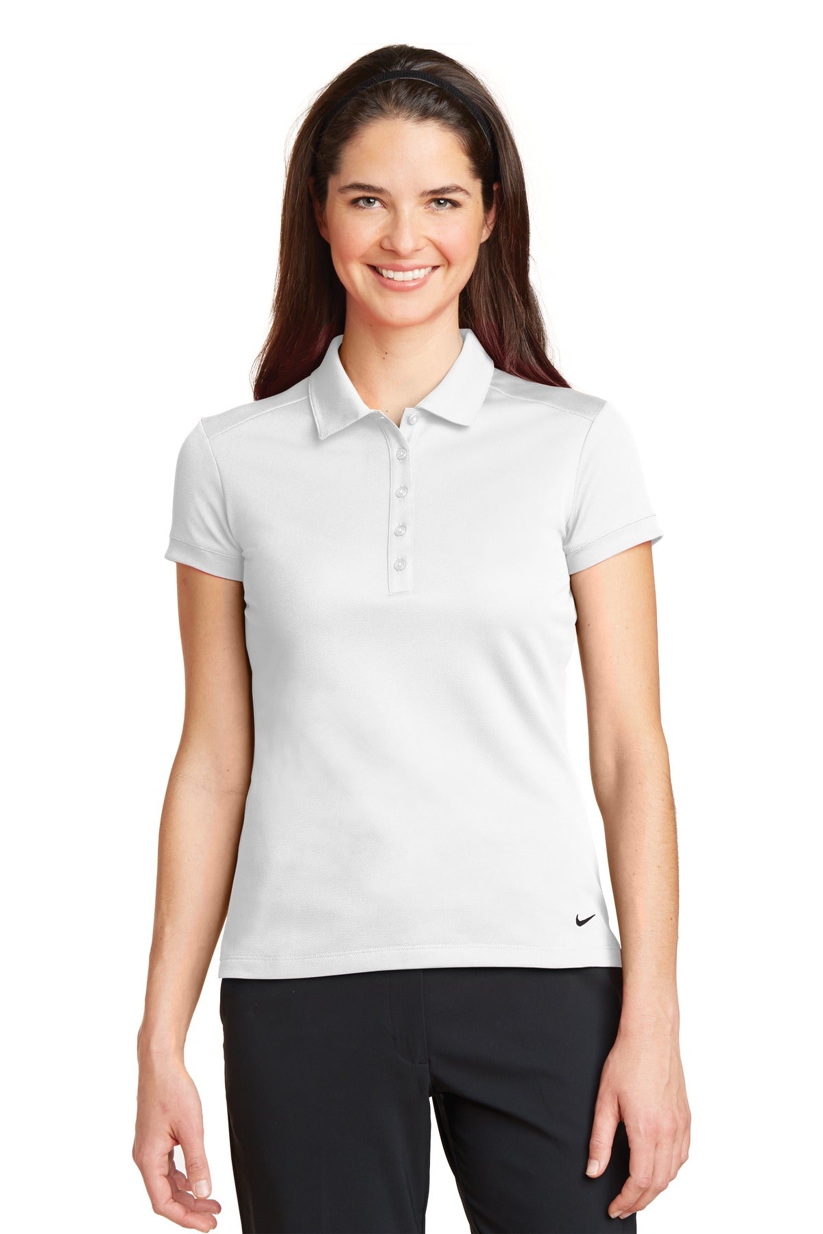 Ladies Dri-FIT Solid Icon Pique Modern Fit Polo