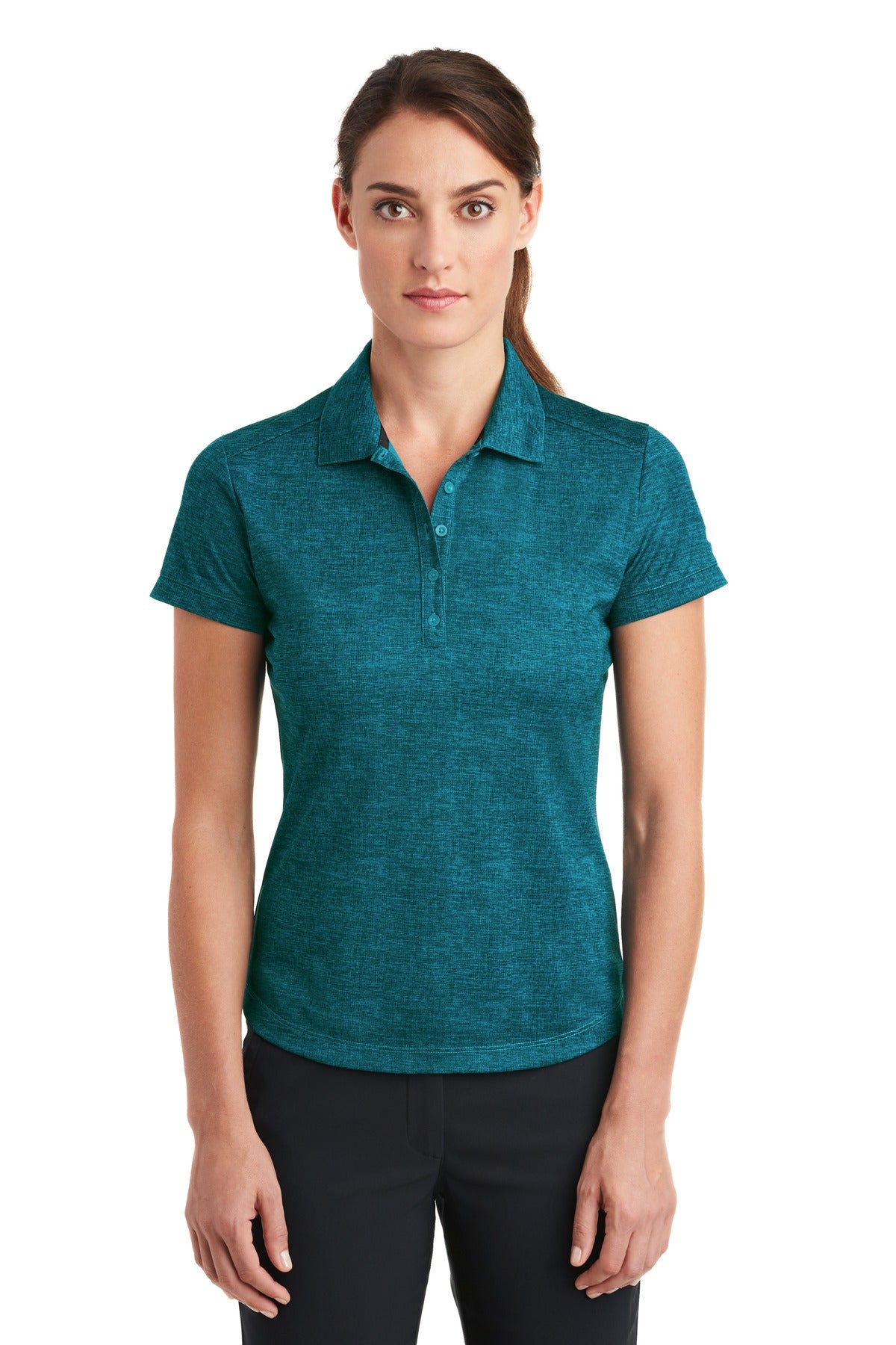 Ladies Dri-FIT Crosshatch Polo