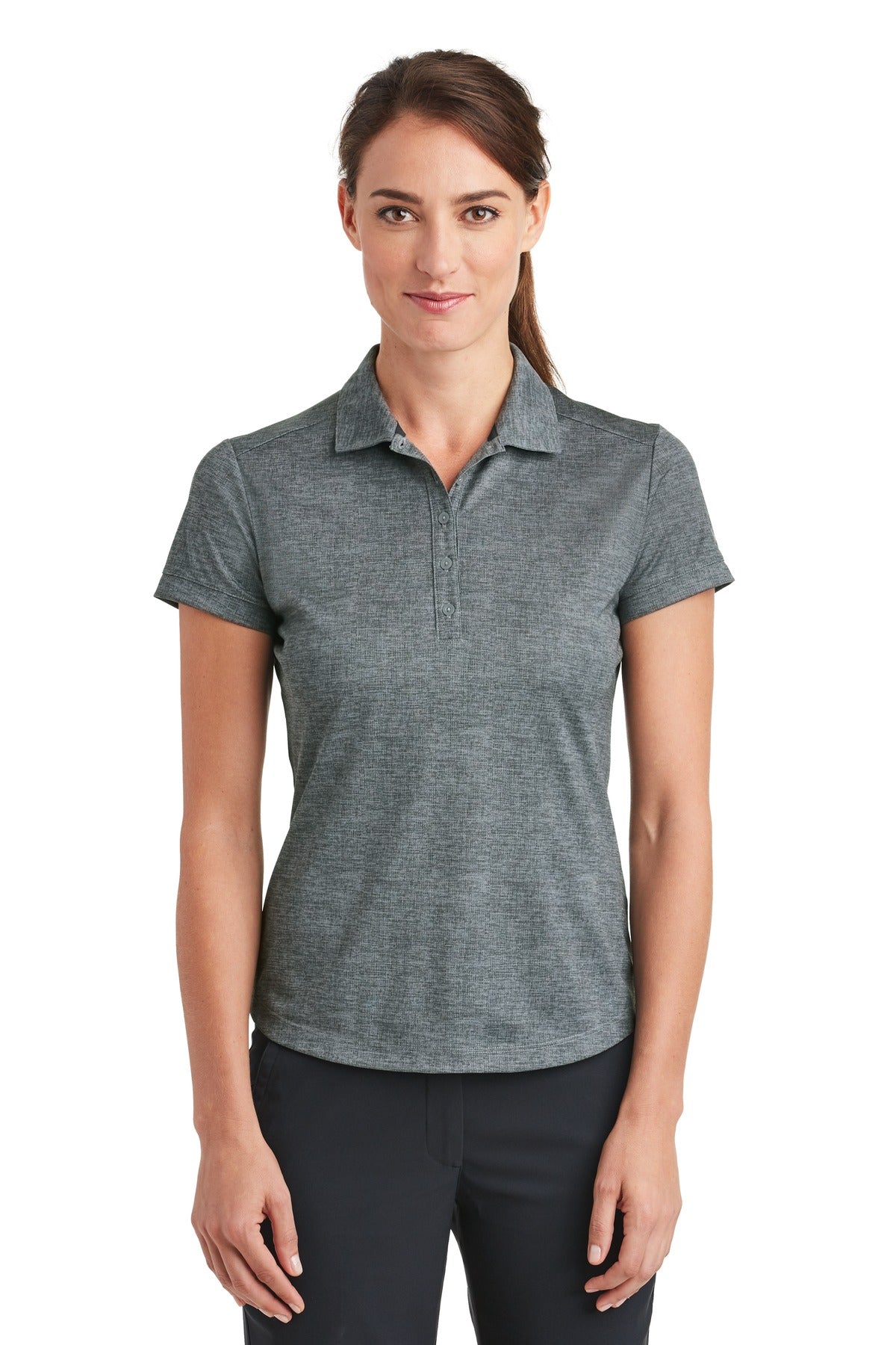 Ladies Dri-FIT Crosshatch Polo