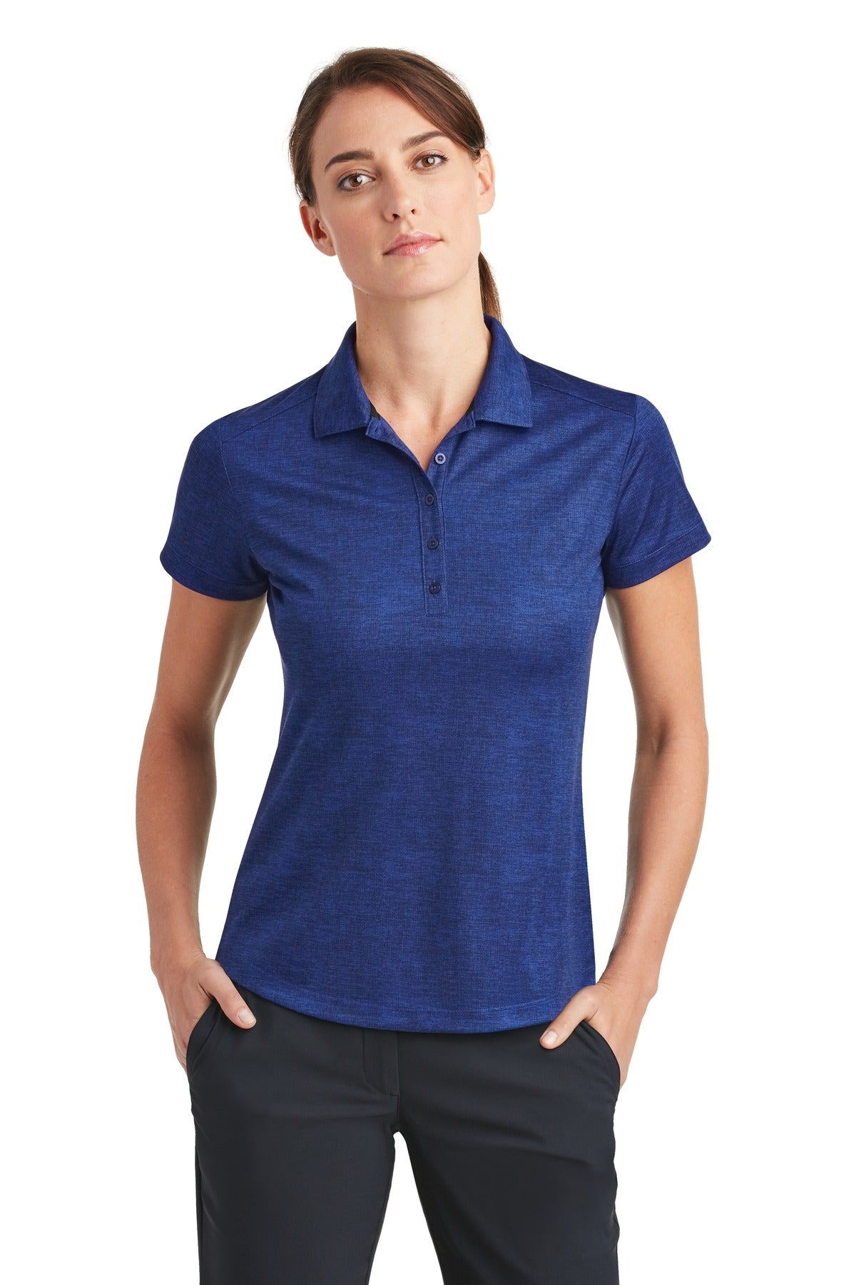 Ladies Dri-FIT Crosshatch Polo