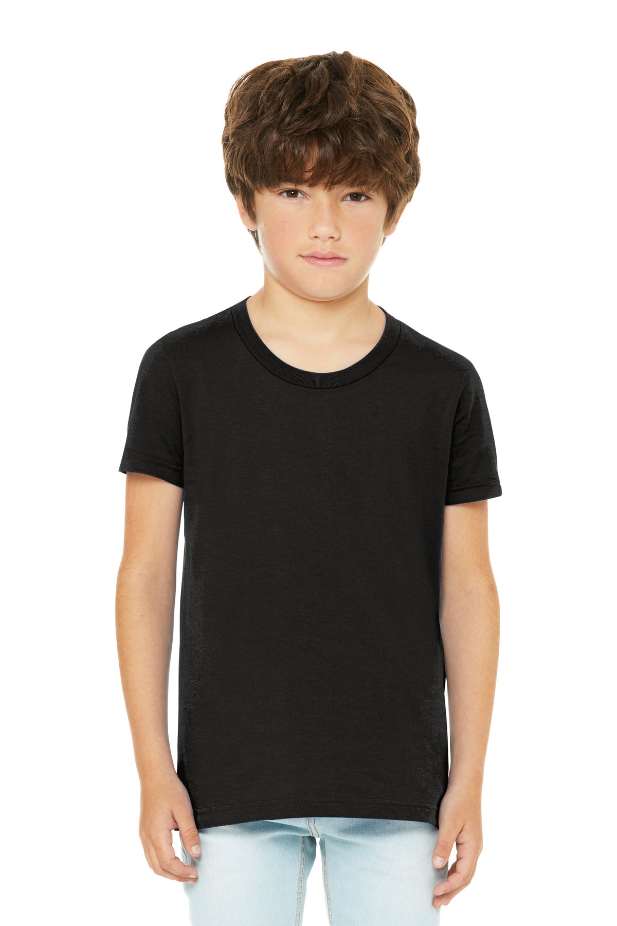 Youth Heather CVC Tee