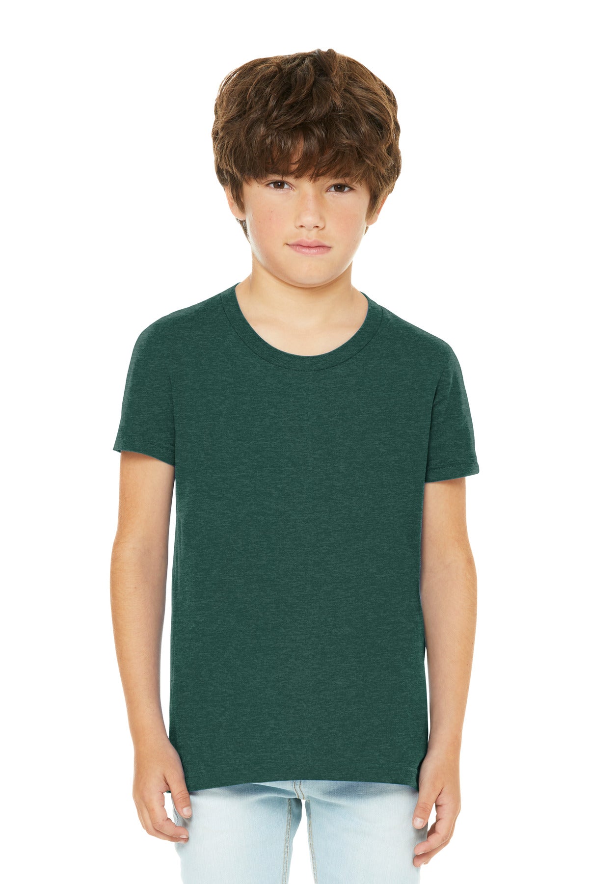 Youth Heather CVC Tee