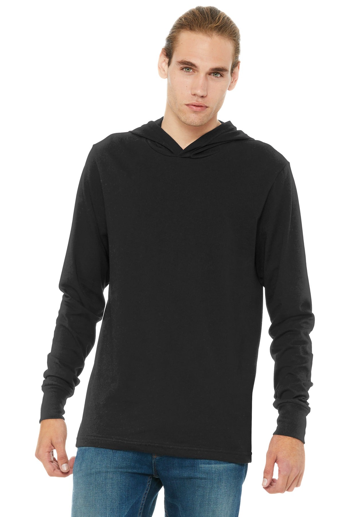 Unisex Jersey Long Sleeve Hoodie