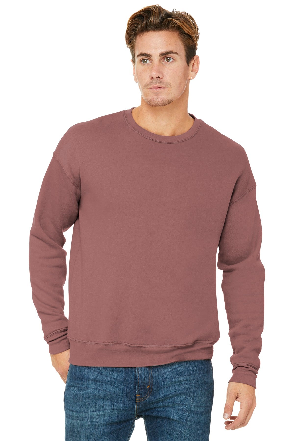Unisex Sponge Fleece Drop Shoulder Sweatshirt