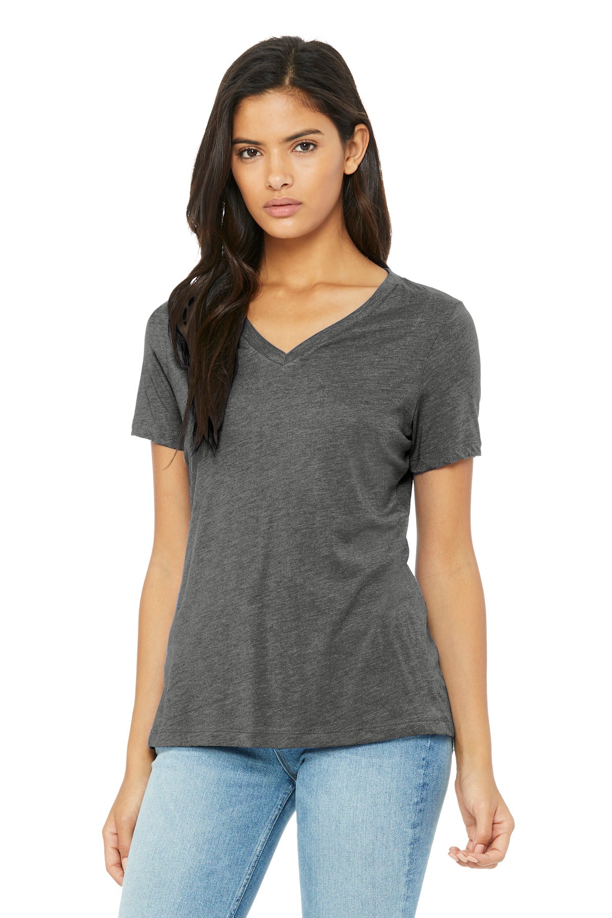 Women's Relaxed Triblend V-Neck Tee