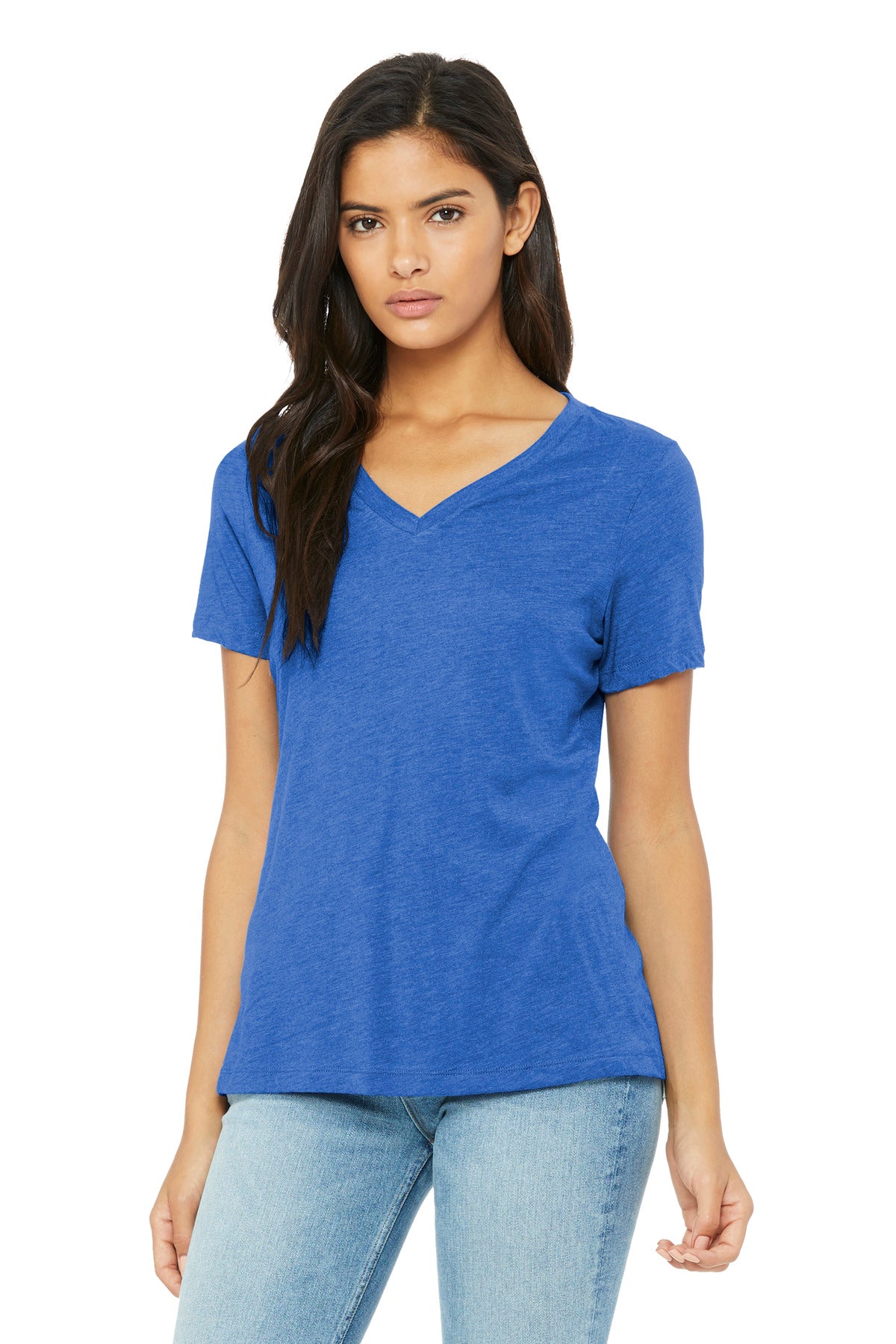 Women's Relaxed Triblend V-Neck Tee
