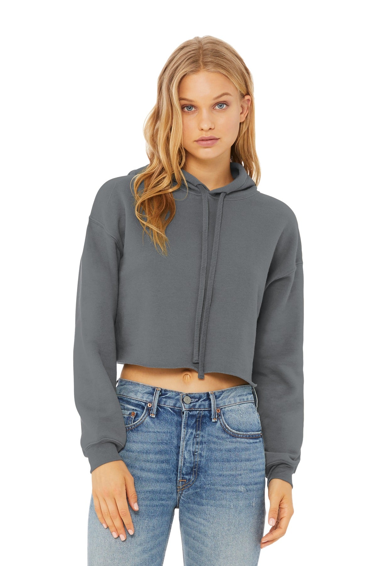Women's Sponge Fleece Cropped Fleece Hoodie