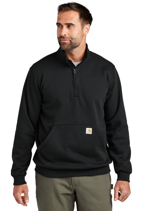 Midweight 1/4-Zip Mock Neck Sweatshirt