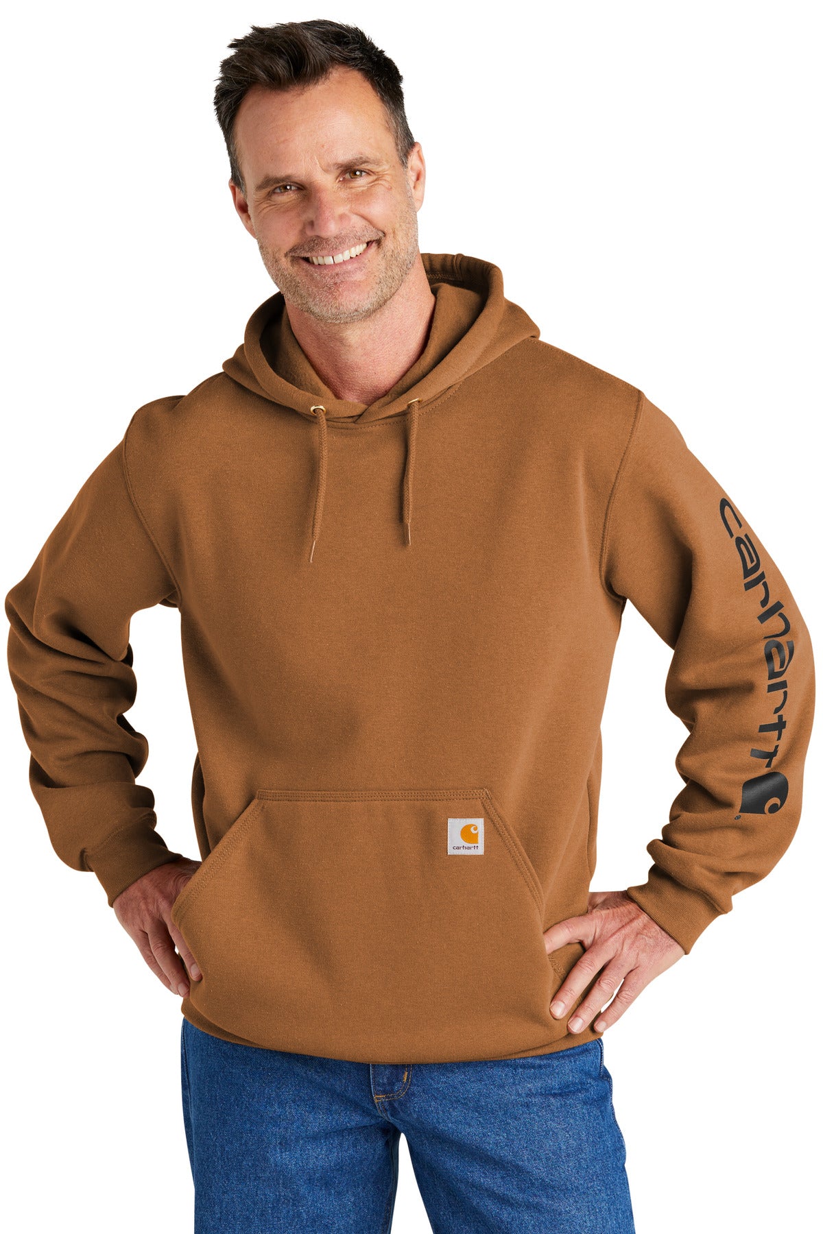 Midweight Hooded Logo Sweatshirt