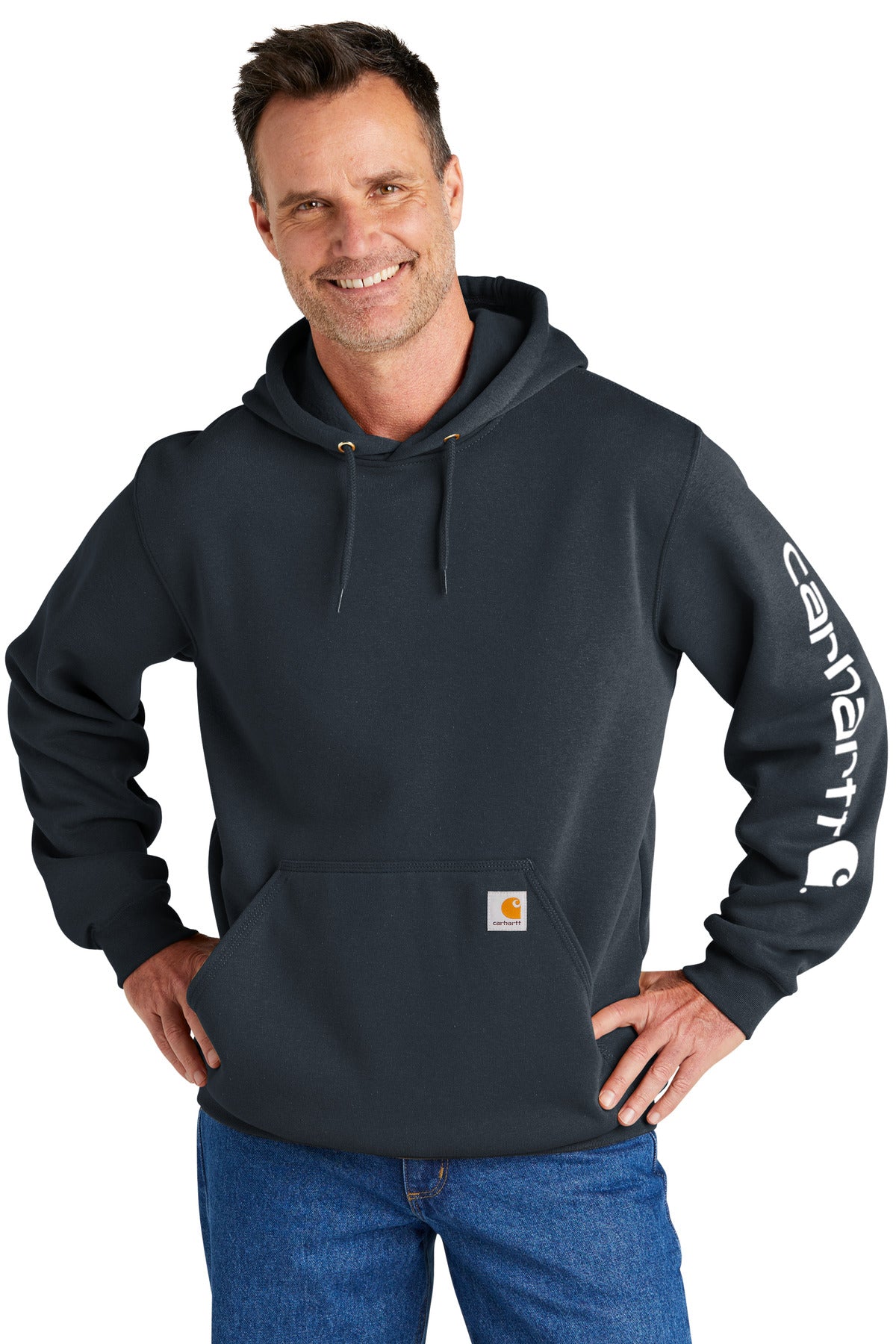 Midweight Hooded Logo Sweatshirt