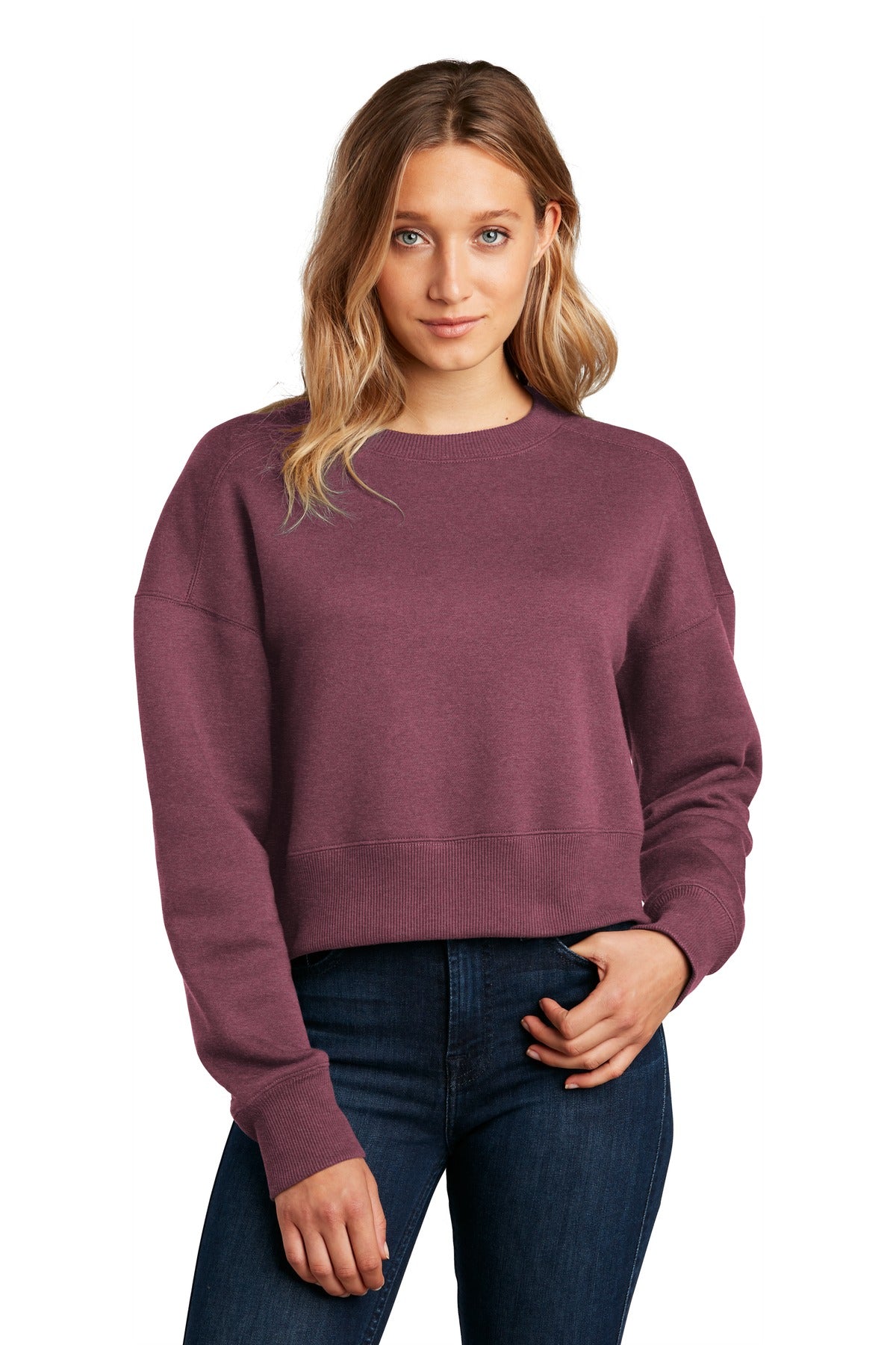 Women's Perfect Weight ® Fleece Cropped Crew