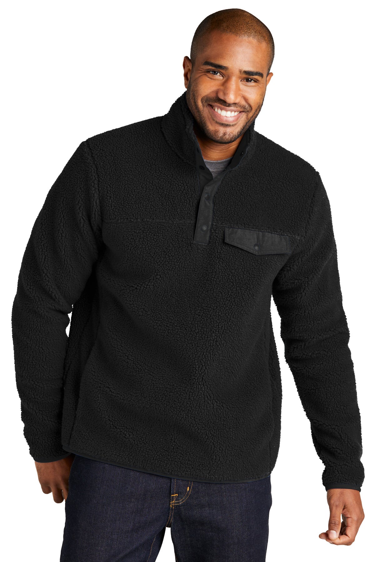 Camp Fleece Snap Pullover