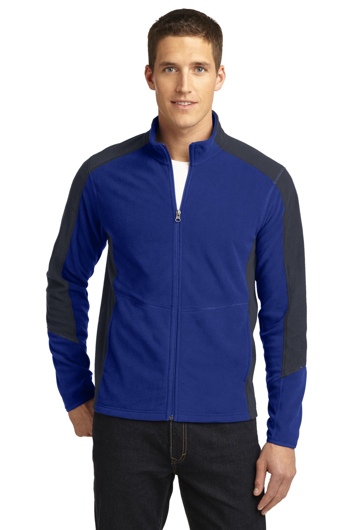Colorblock Microfleece Jacket