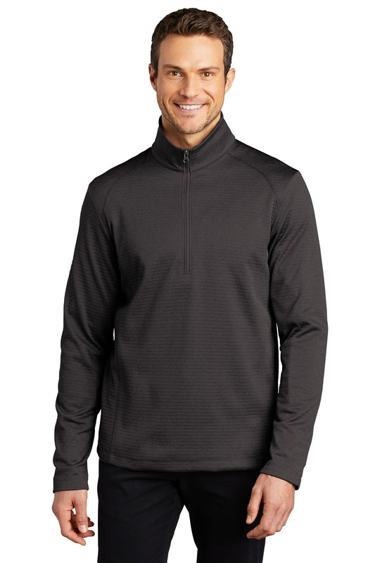 Port Authority ® Diamond Heather Fleece 1/4-Zip Pullover