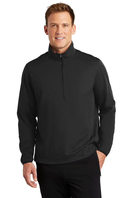 Active 1/2-Zip Soft Shell Jacket