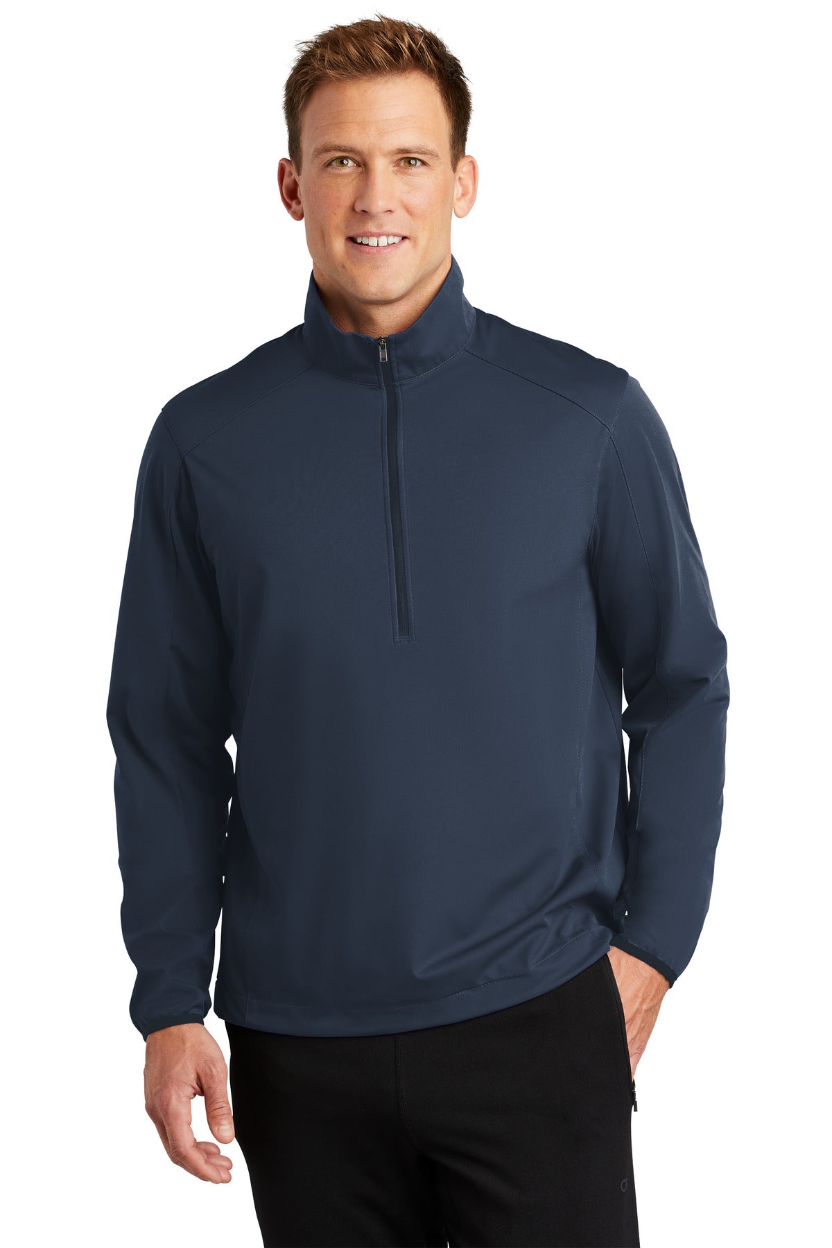 Active 1/2-Zip Soft Shell Jacket