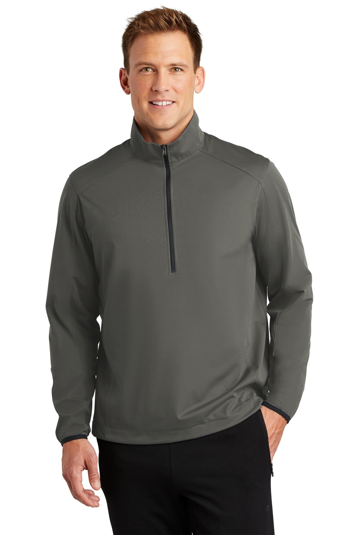 Active 1/2-Zip Soft Shell Jacket