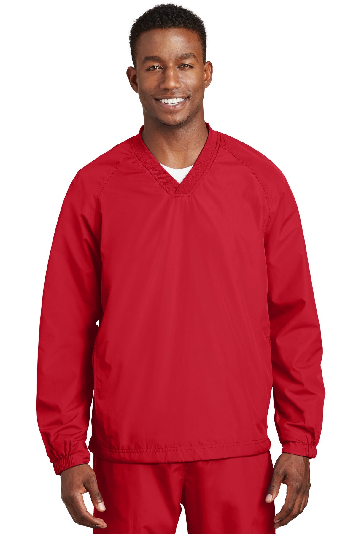 V-Neck Raglan Wind Shirt