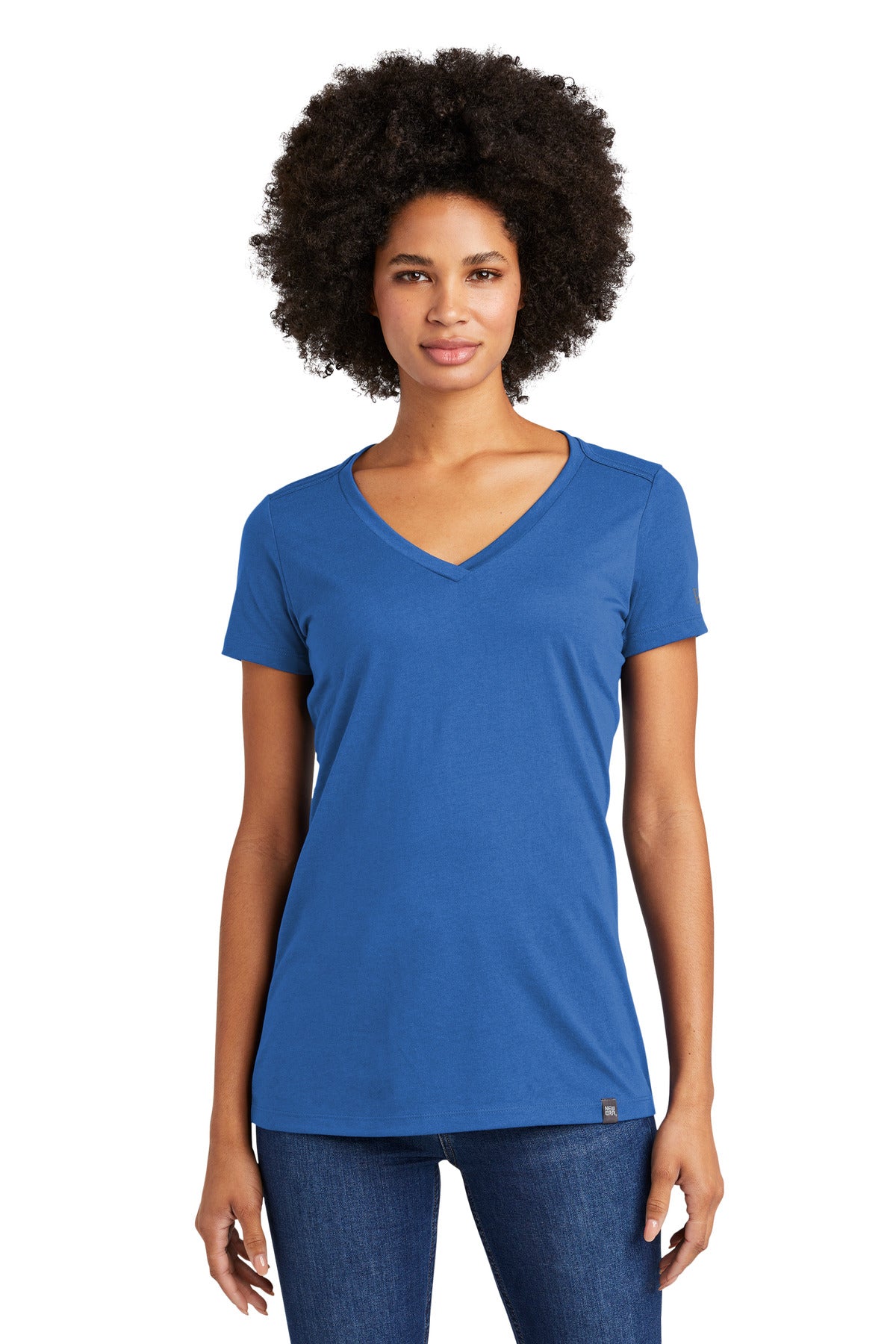 Ladies Heritage Blend V-Neck Tee