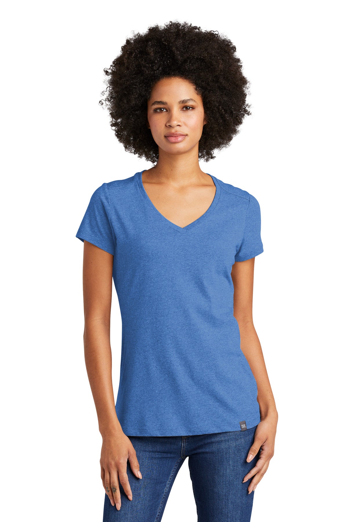 Ladies Heritage Blend V-Neck Tee