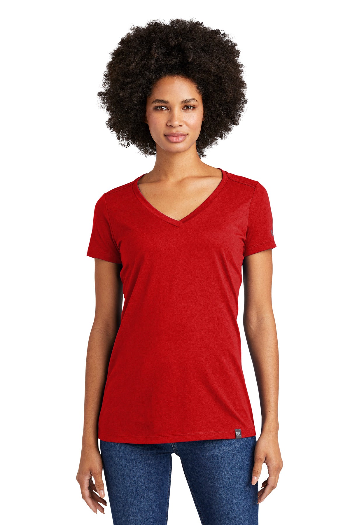 Ladies Heritage Blend V-Neck Tee