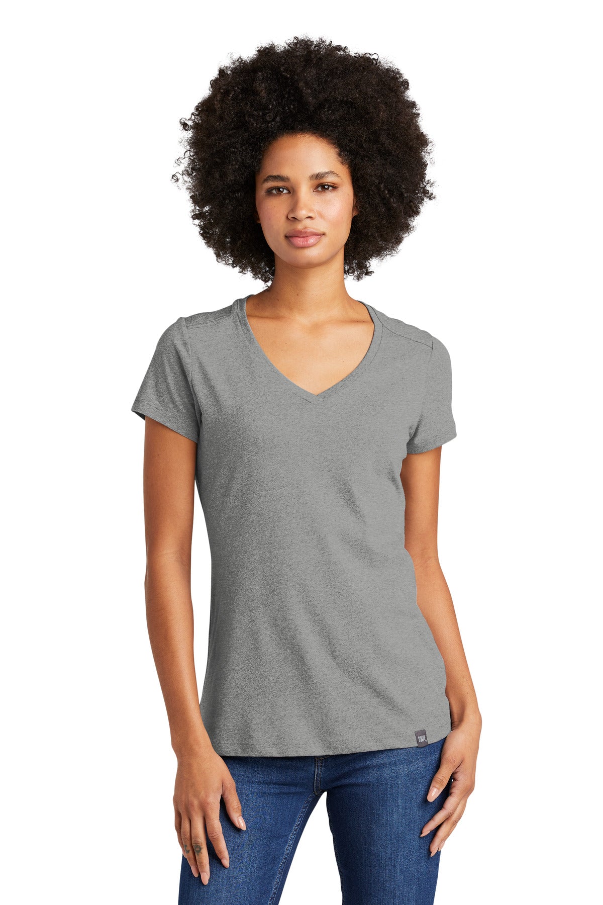 Ladies Heritage Blend V-Neck Tee