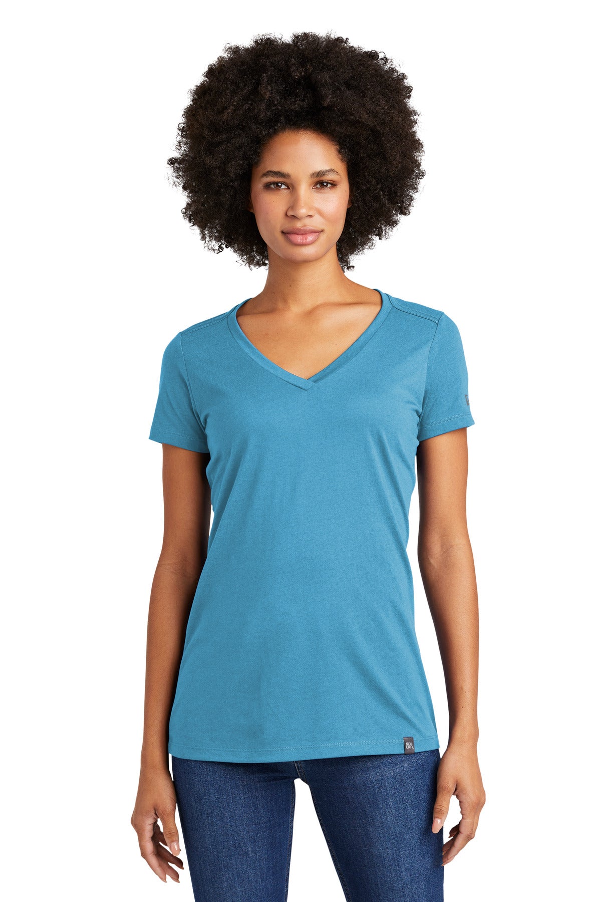 Ladies Heritage Blend V-Neck Tee