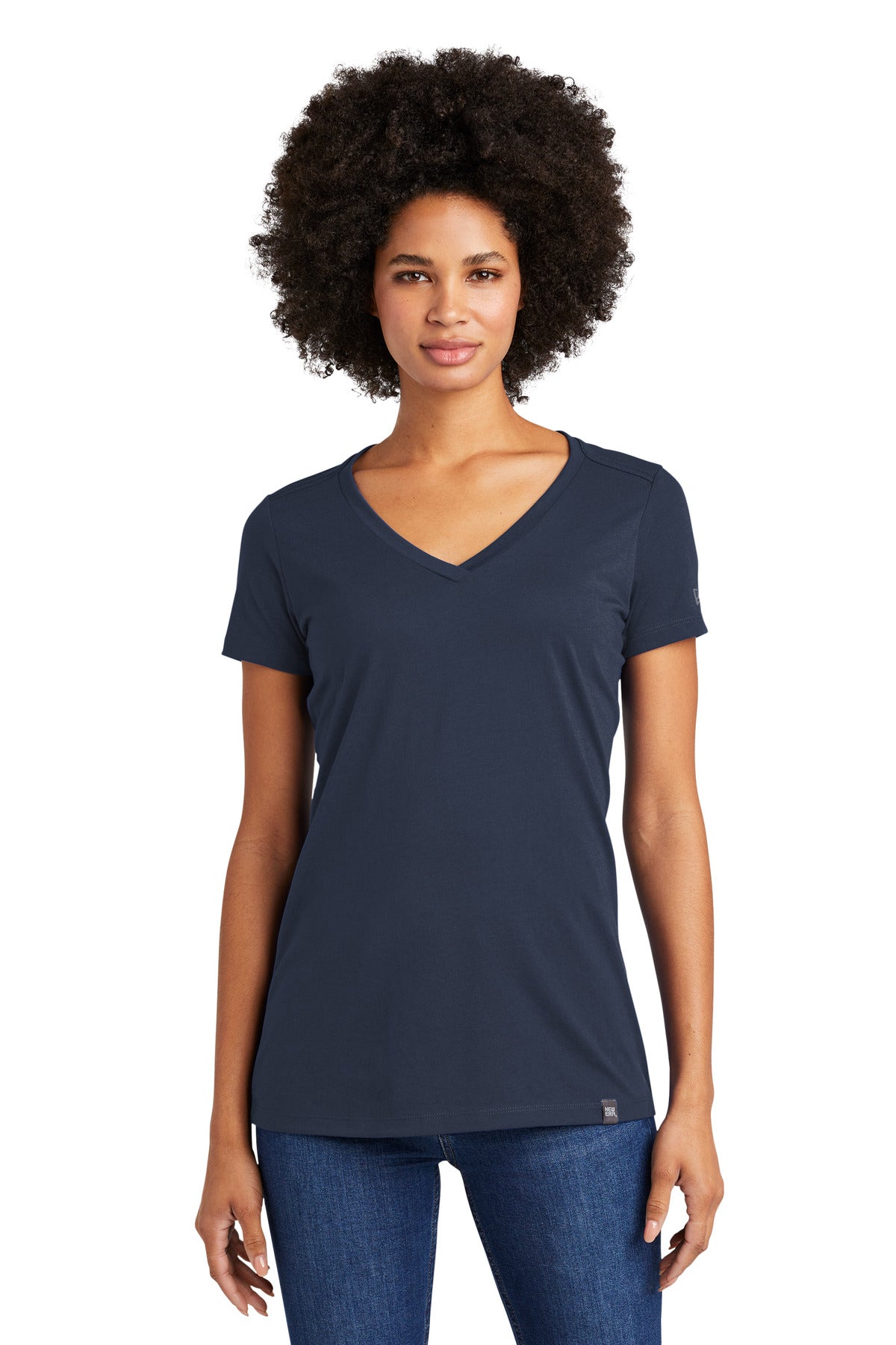 Ladies Heritage Blend V-Neck Tee