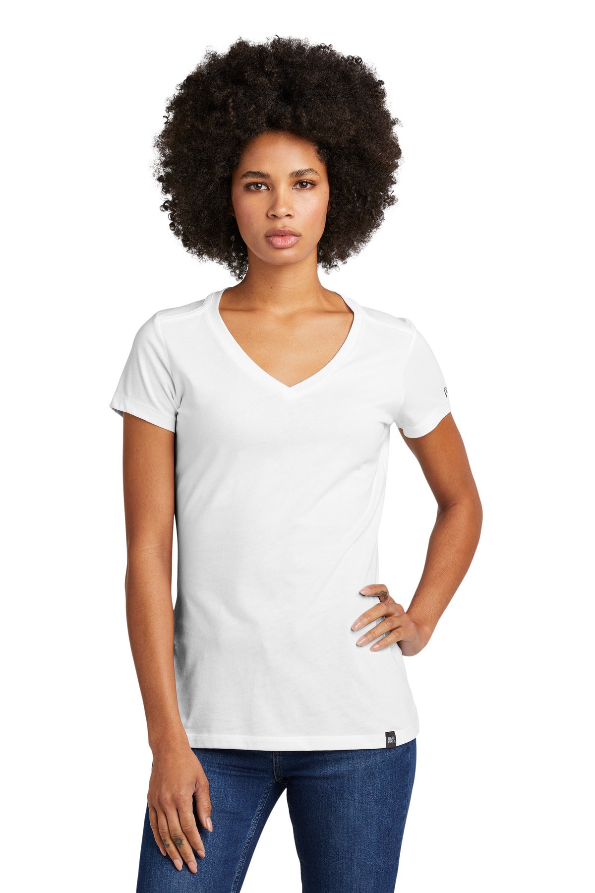Ladies Heritage Blend V-Neck Tee