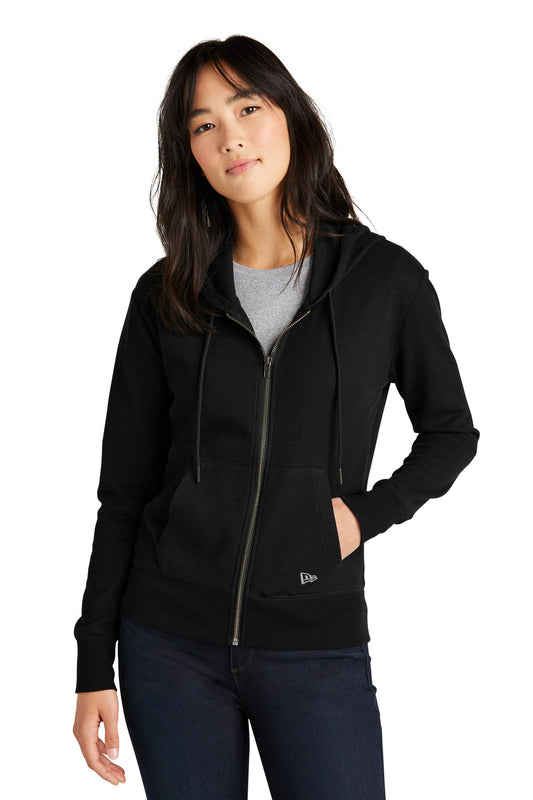 New Era® Ladies Thermal Full-Zip Hoodie