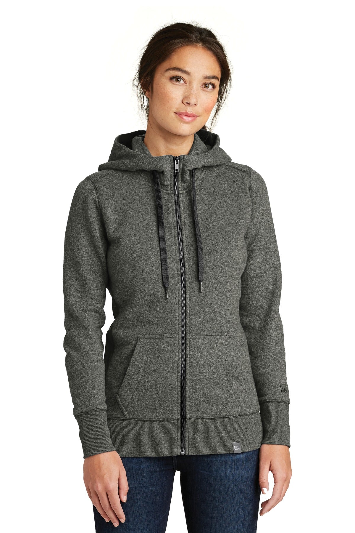 Ladies French Terry Full-Zip Hoodie