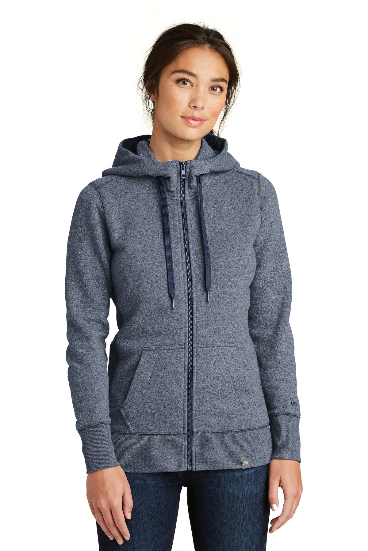 Ladies French Terry Full-Zip Hoodie